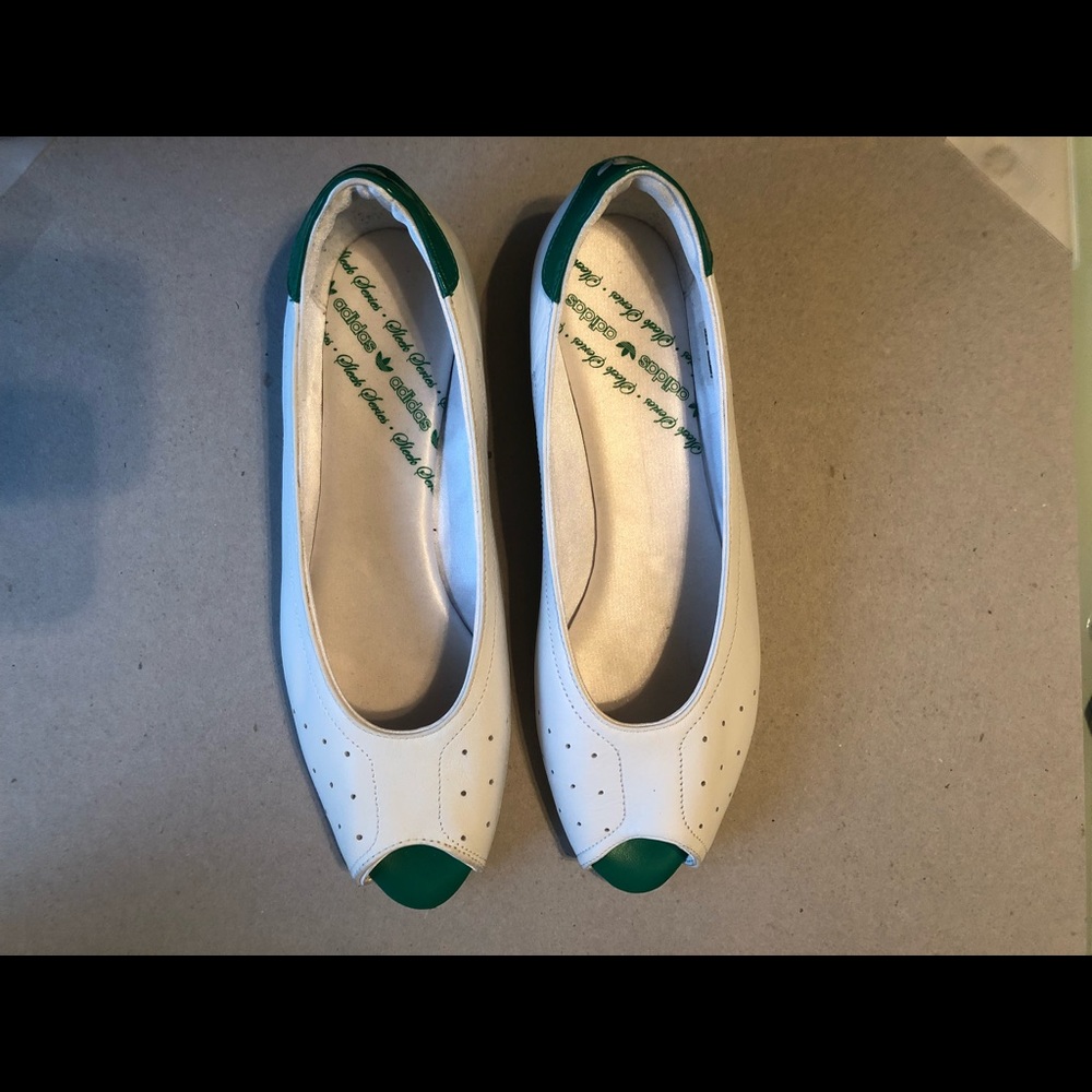 Women’s adidas Stan Smith open toe shoes